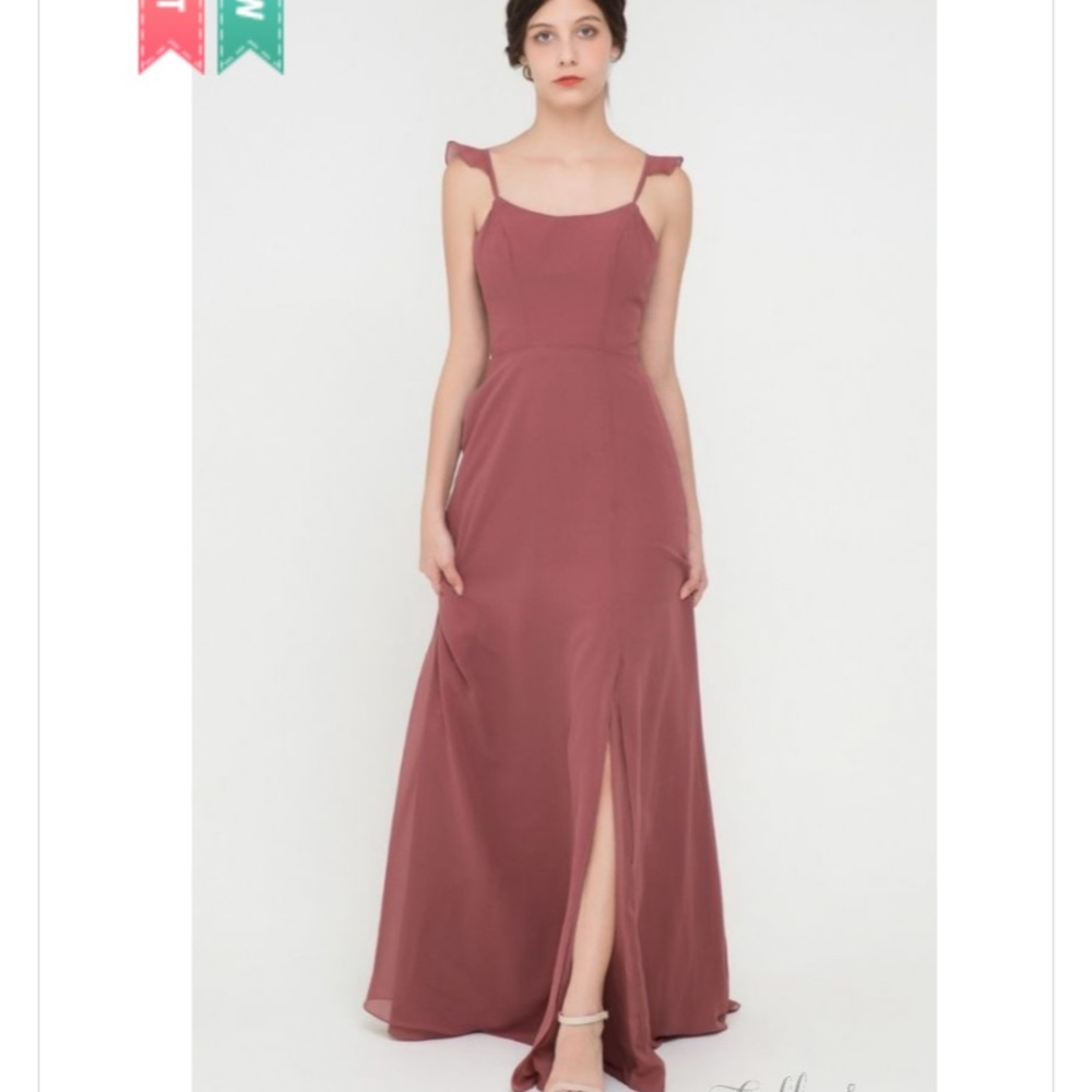 Tulle and Chantilly bridesmaid dress
